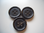 Knopf aus echt Horn Farbe schwarz Grösse 15mm