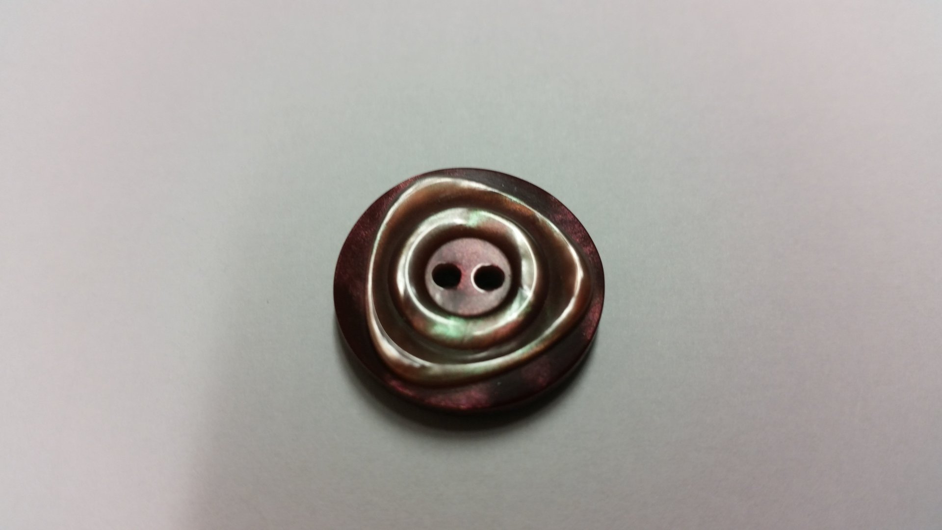 Perlmuttimitat Farbe rosa Grösse 23mm