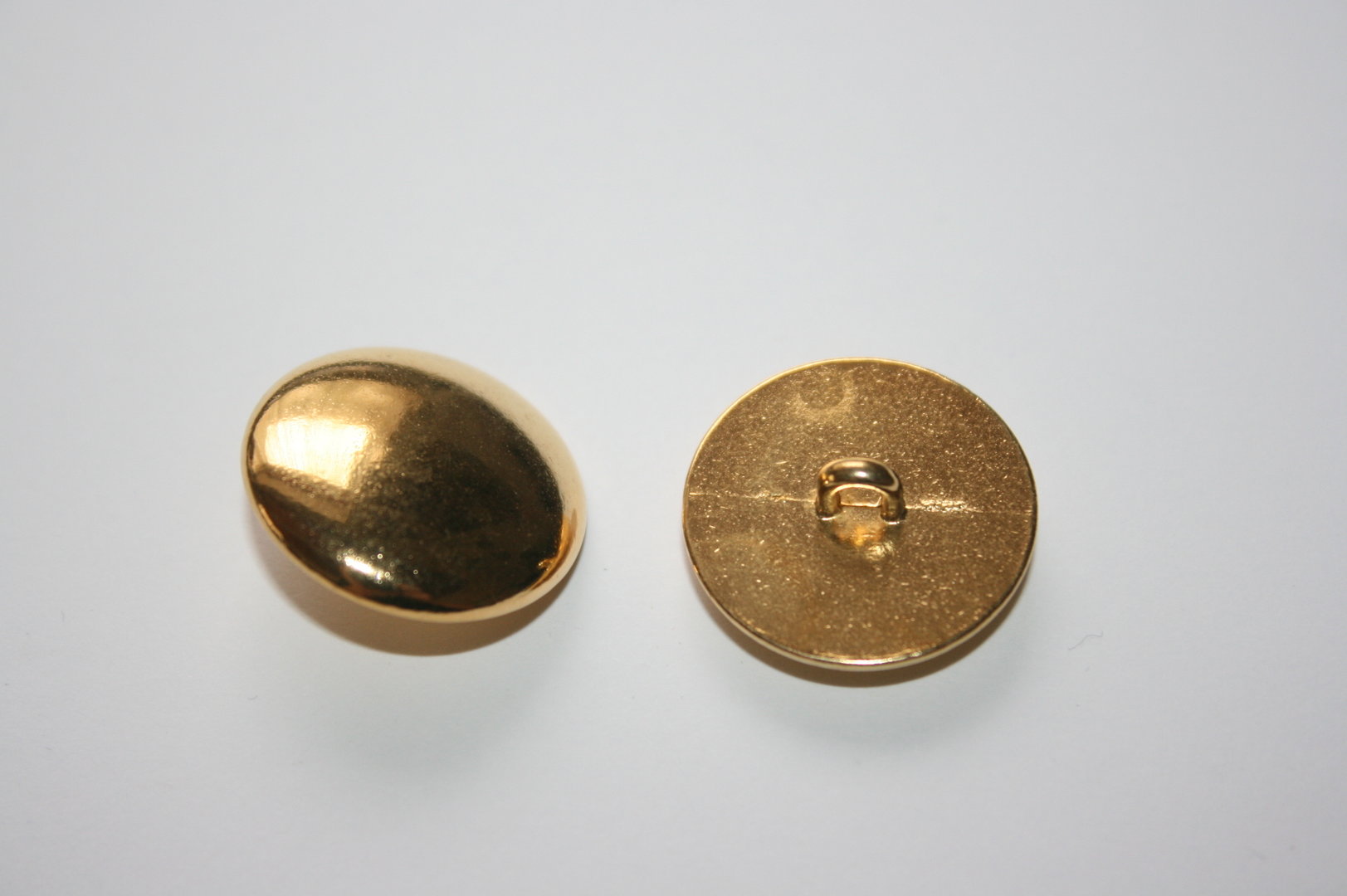Metallknopf Farbe Gold in 32" = 20 mm